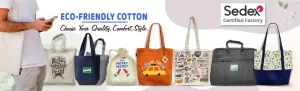 Wholesale Custom Cotton Bags Manufacturer and Exporter in Bangladesh