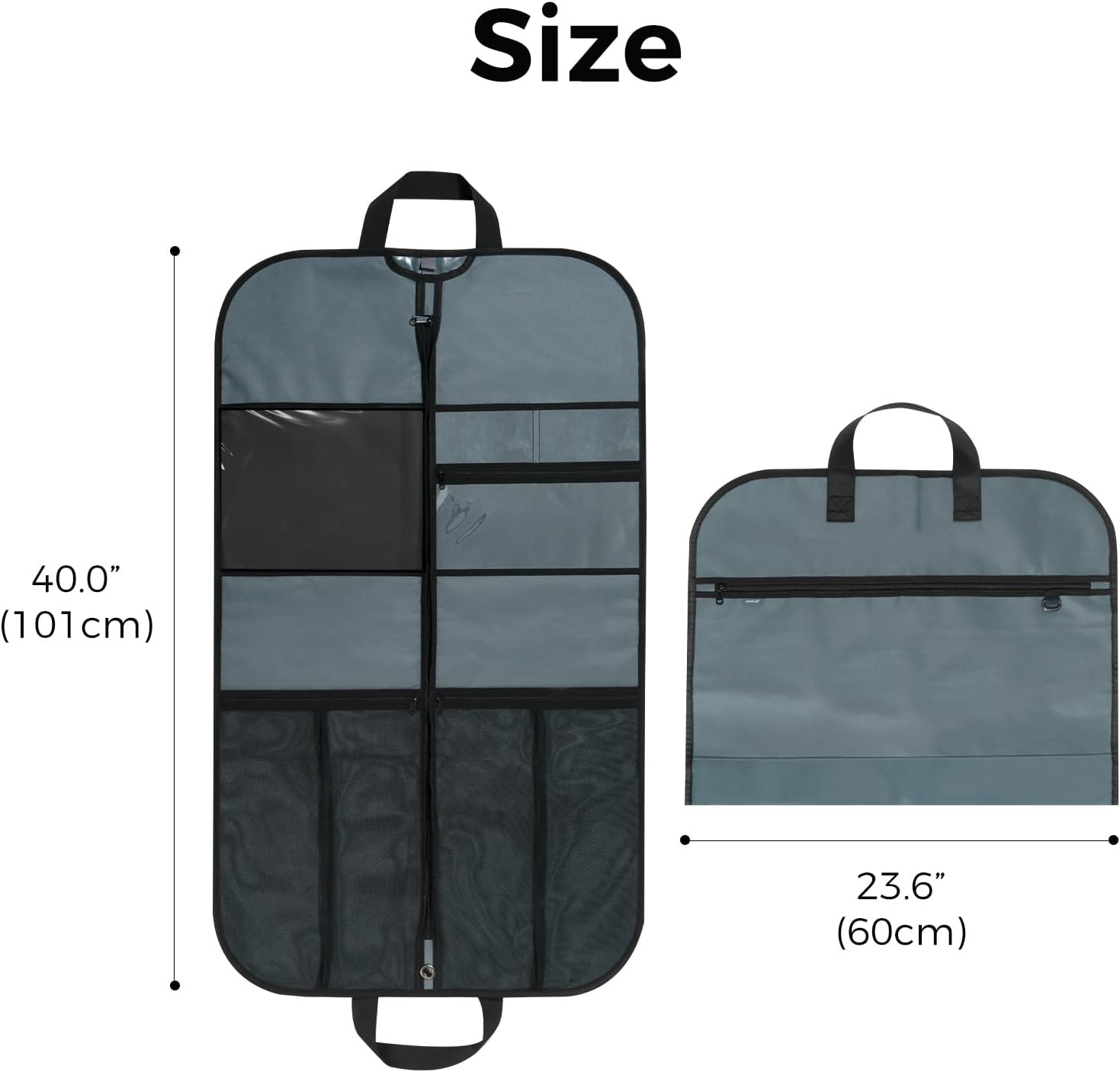 Premium Suit & Dress Garment Bag - Image 2